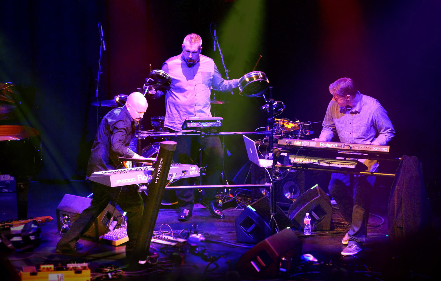 DAVID HELPLING MATTHEW STEWART AND JON JENKINS PERFORMING AT THE ZMR AWARDS SHOW