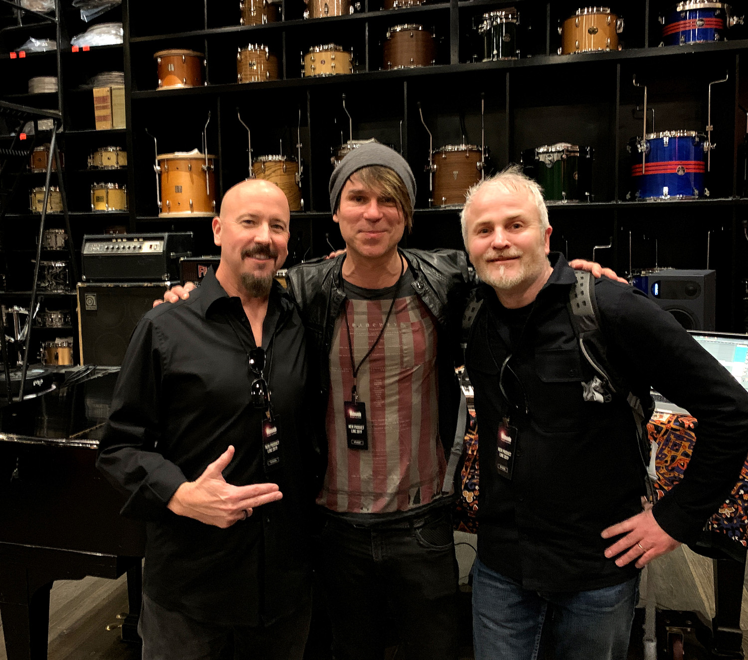 DAVID WITH BT AND JONATHAN MILLER IN LOS ANGELES