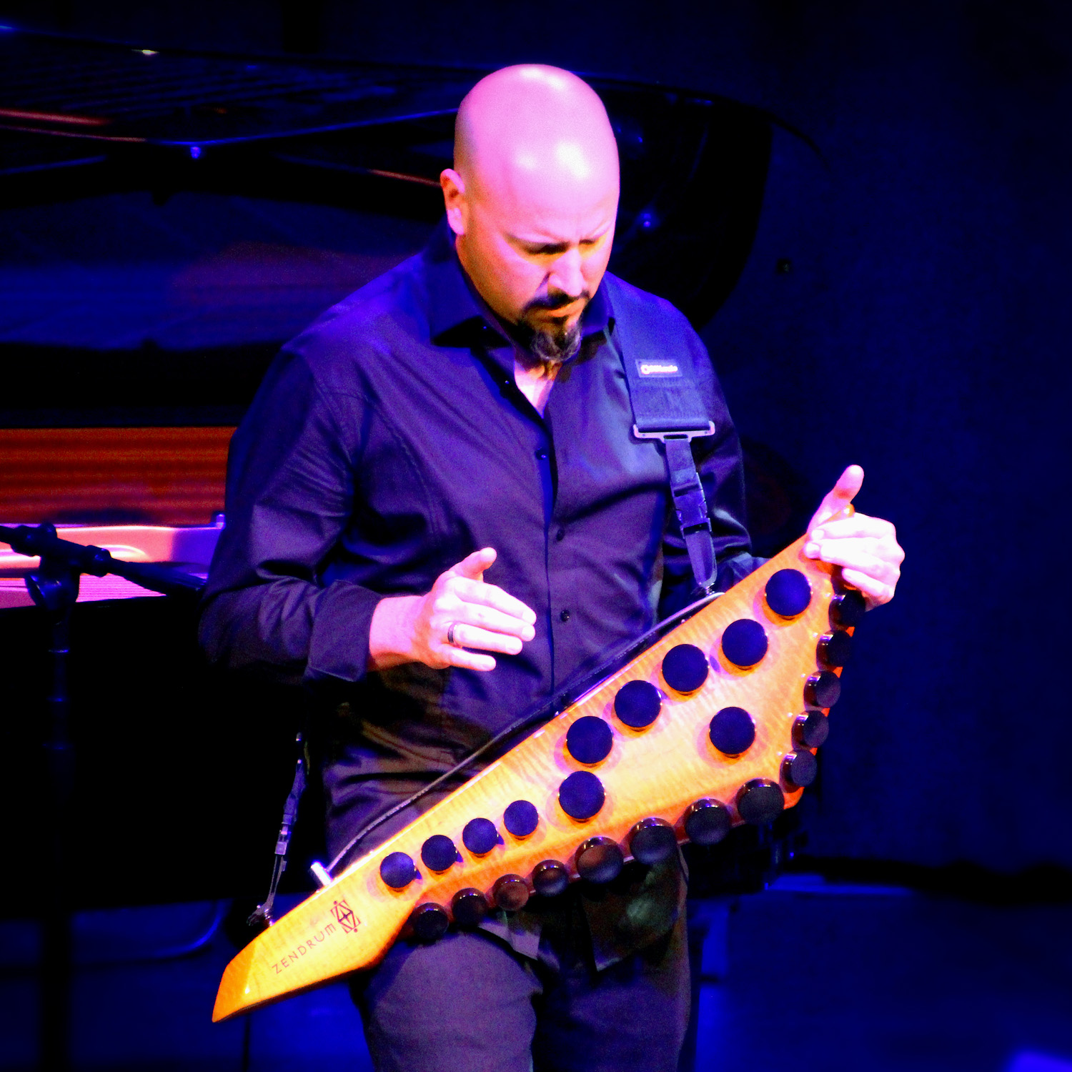 DAVID PERFORMING WITH THE ZEN DRUM